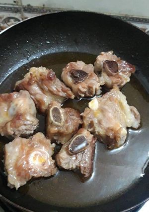 Hình của món Sườn xào chua ngọt.