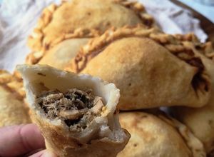 Una foto de Empanadas fritas de jurel sin gluten