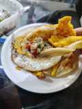 Desayuno de Tortilla con Huevo y Pico de Gallo