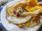 Una foto de tortilla de huevo
