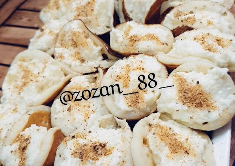 قطايف عصافيري بنكهة التوفي