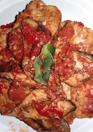 Foto resep Ikan tongkol & tempe balado