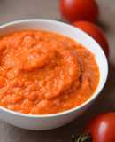 Salsa de tomate picante marroquí con Thermomix