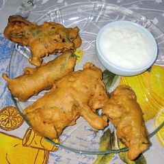 A picture of Spinach Patties Fritters.