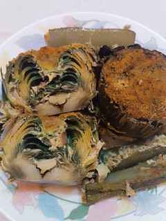 Foto di Carciofi ripieni in friggitrice ad aria