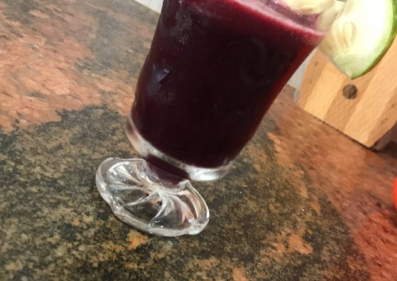 Fruity Zobo (hibiscus drink)