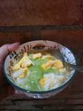 Sup Oyong Telur Butter