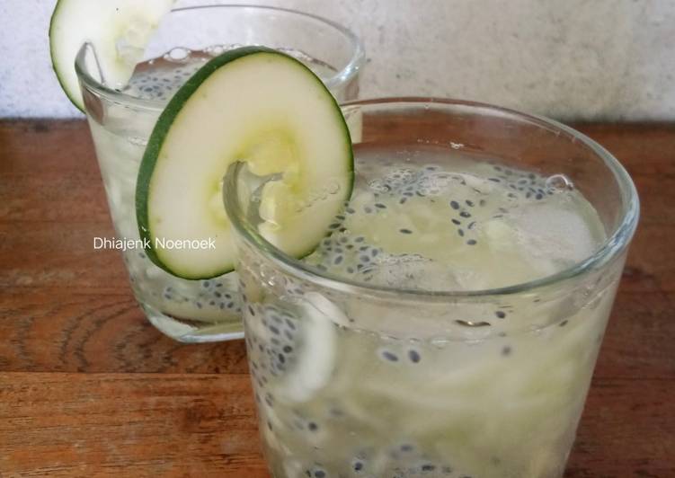 Resep Es Timun Selasih, Lezat