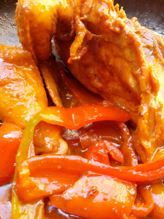 A picture of Honey peppered chicken.