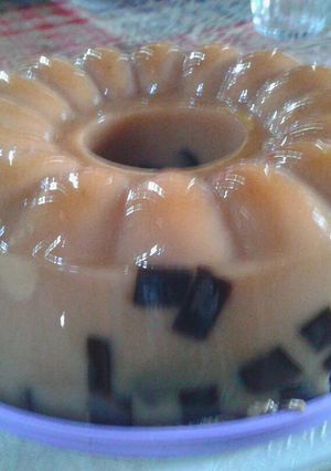 Foto resep Puding capucino cincau