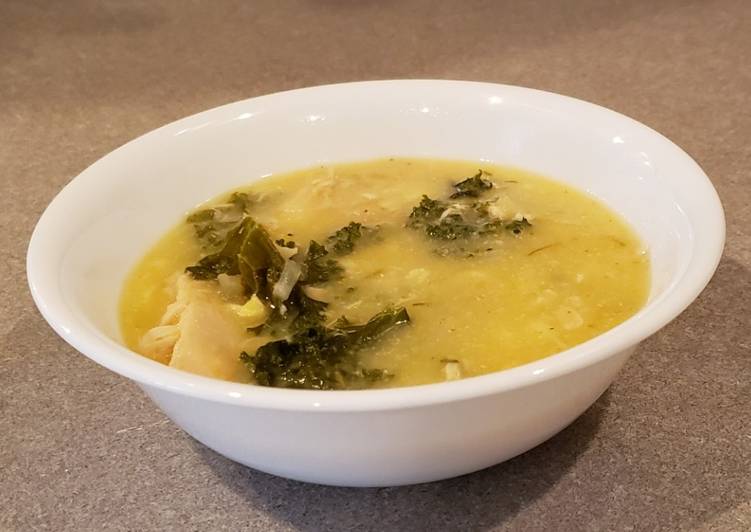 Recipe of Ultimate Polenta Chicken, Bean &amp; Kale Soup