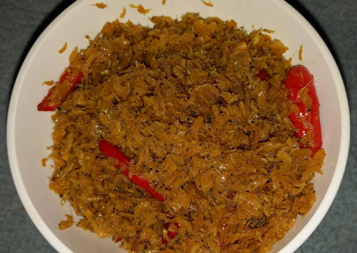 °Tumis Udang Rebon Kering