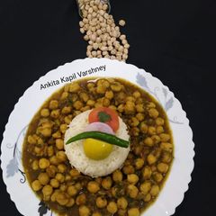 A picture of Chole Masala.