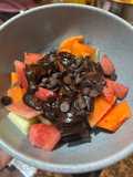 Chocolate Fruit Cocktail