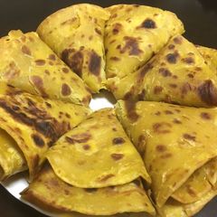 Pumpkin chapati (chapo malenge) A picture of Pumpkin chapati (chapo malenge).