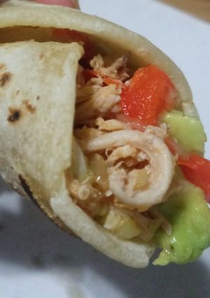 Una foto de Fajitas de trigo para wraps o tacos