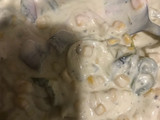 Poblanos a la crema