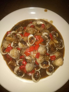 Foto resep Kerang Darah Saos Lada Hitam