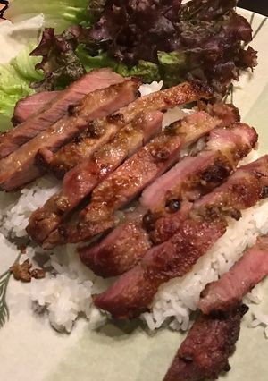 รูปของ หมูทอดกระเทียมพริกไทยดำ (Thai Garlic Pepper Pork with air fryer)