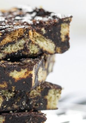 A picture of Easy Non-Bake Brownies.