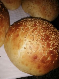 صورة لوصفة خبز البرغر