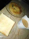 Anda toast aur chaey 😍