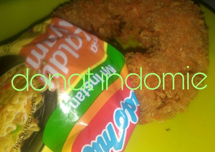 Donat indomie tanpa kukus tanpa telur tanpa cetakan