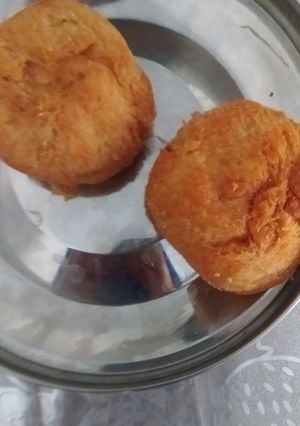 A picture of Matar kachori.