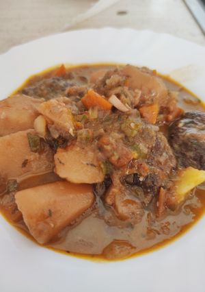 Una foto de Estofado de Carrillada Ibérica