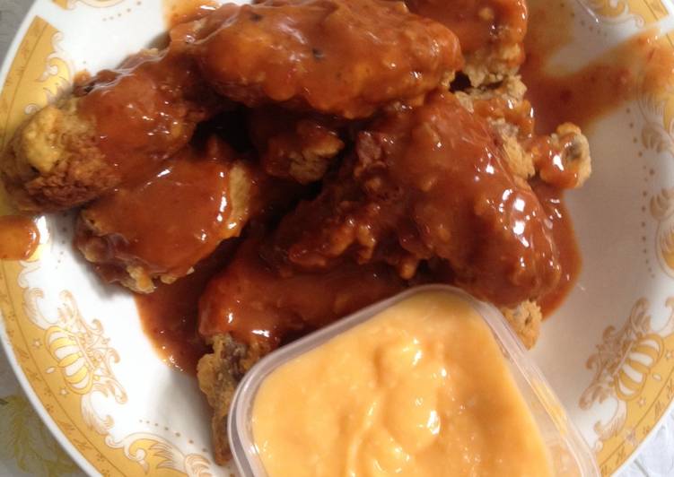 Resep Fire wing ala richeese 99% mirip Anti Gagal