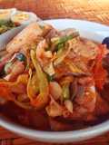 แกงส้มขนุนดอกแคซี่โครงหมู