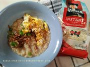 Gambar bubur oat