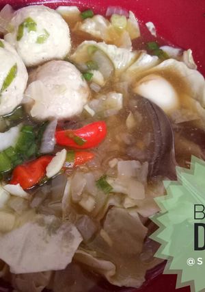 Foto resep Bakso ala DEBM