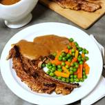 Lamb Chops with Simple Gravy