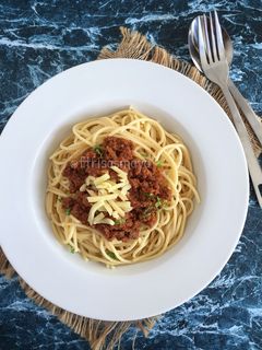 Foto resep Spaghetti Bolognese (#pr_pasta)