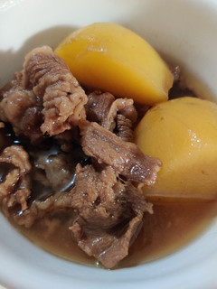 A picture of Nikujaga (肉じゃが) Japanese Beef and Potato Stew.