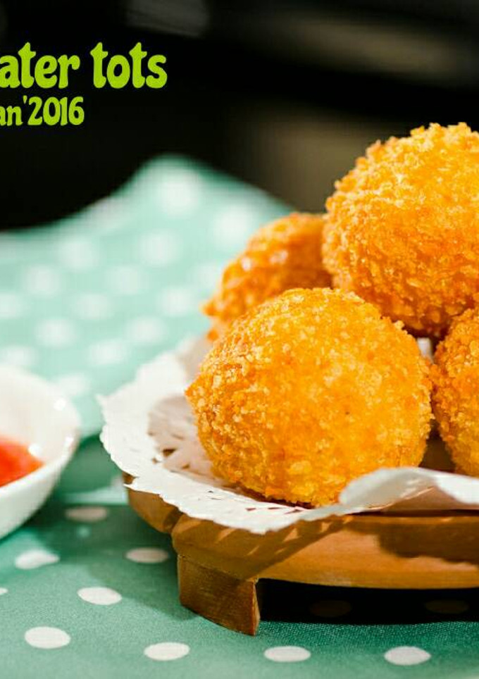Foto resep Parmesan tater tots