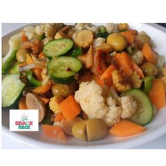 A picture of Mixed vegetables stir fry salad.