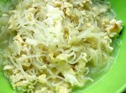 Gambar mie jagung kuah telur