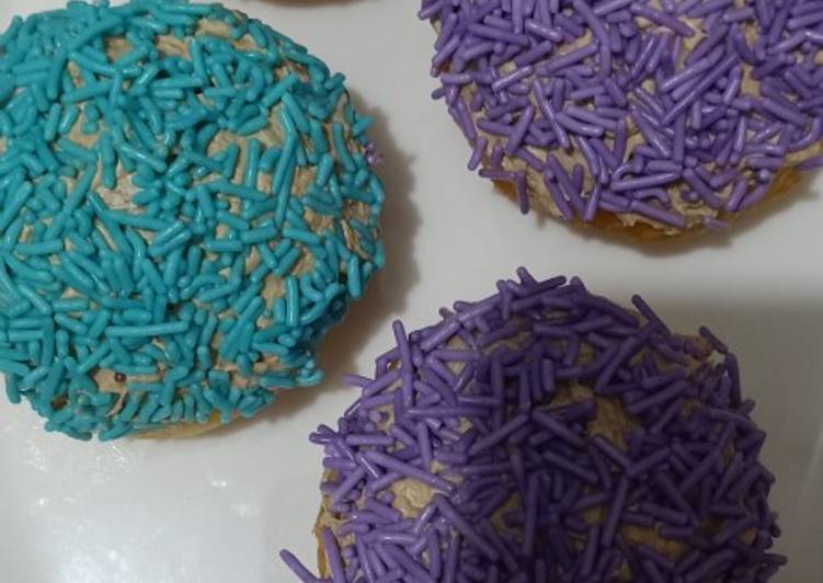 Bagaimana Membuat Donat lembut menul waterroux autolysis no telur no kentang yang Enak Banget