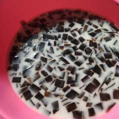 รูปของ Es cincau susu #BikinRamadanBerkesan