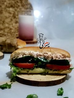 صورة لوصفة ساندويتش الصامولي بالتونة والمايونيز😋