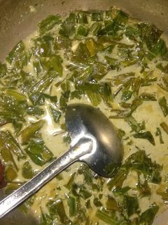 Foto resep Sayur genjer kuah santan