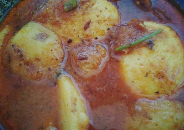Recipe of Any-night-of-the-week Egg curry