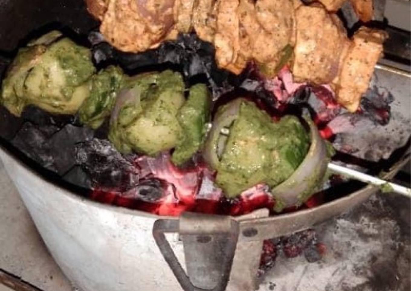 Paneer barbecue wale