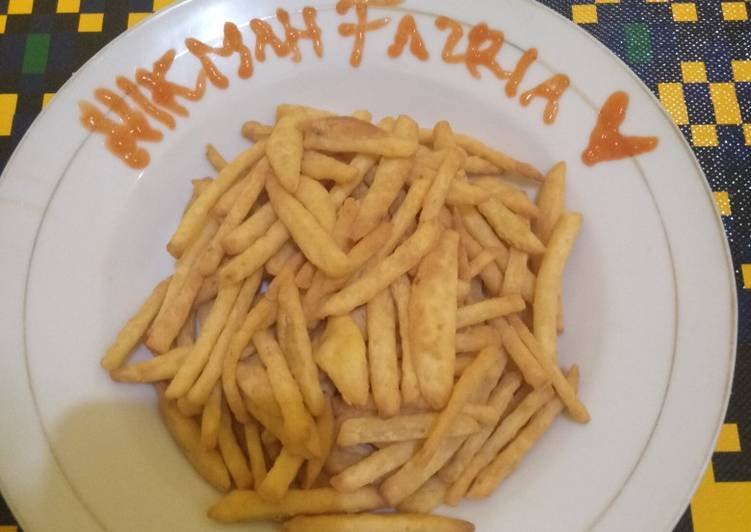 Kentang goreng ala ala 😁
