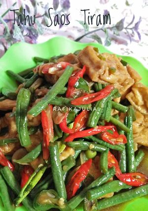 Foto resep Tumis Tahu Saos Tiram