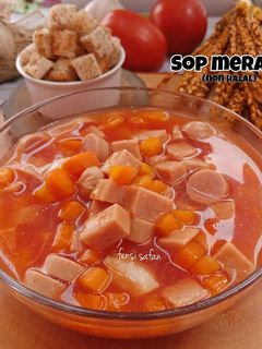 Foto resep Sup Merah