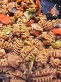 Radiatori con verdure e curcuma