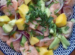 Foto de Ceviche de Salmão